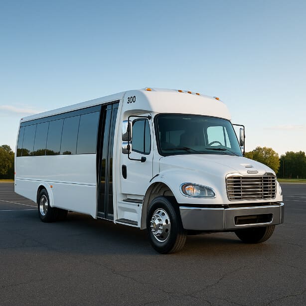 Santa Clara Shuttle Bus Rentals 25 Passenger Shuttle Bus