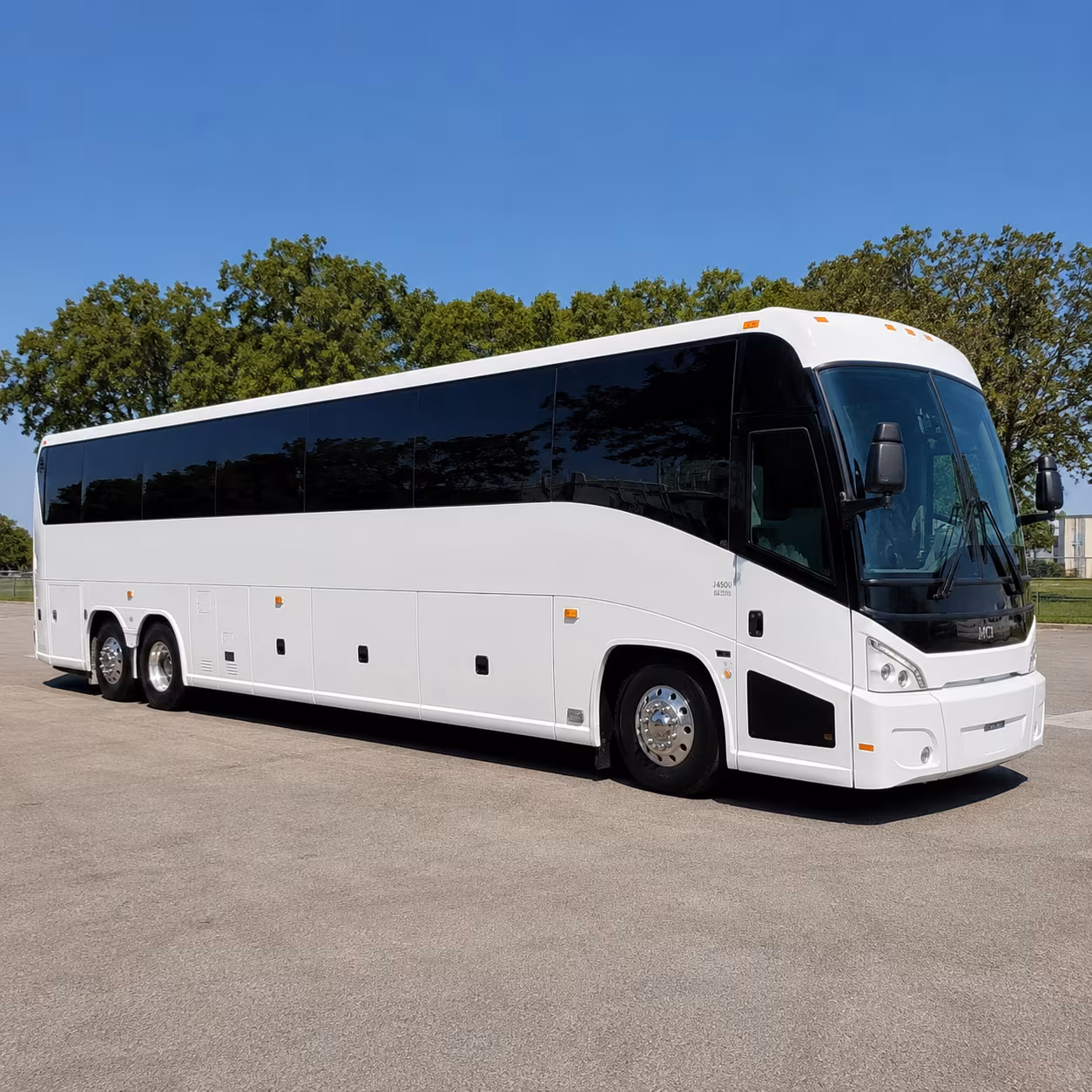 santa clara charter bus services exterior