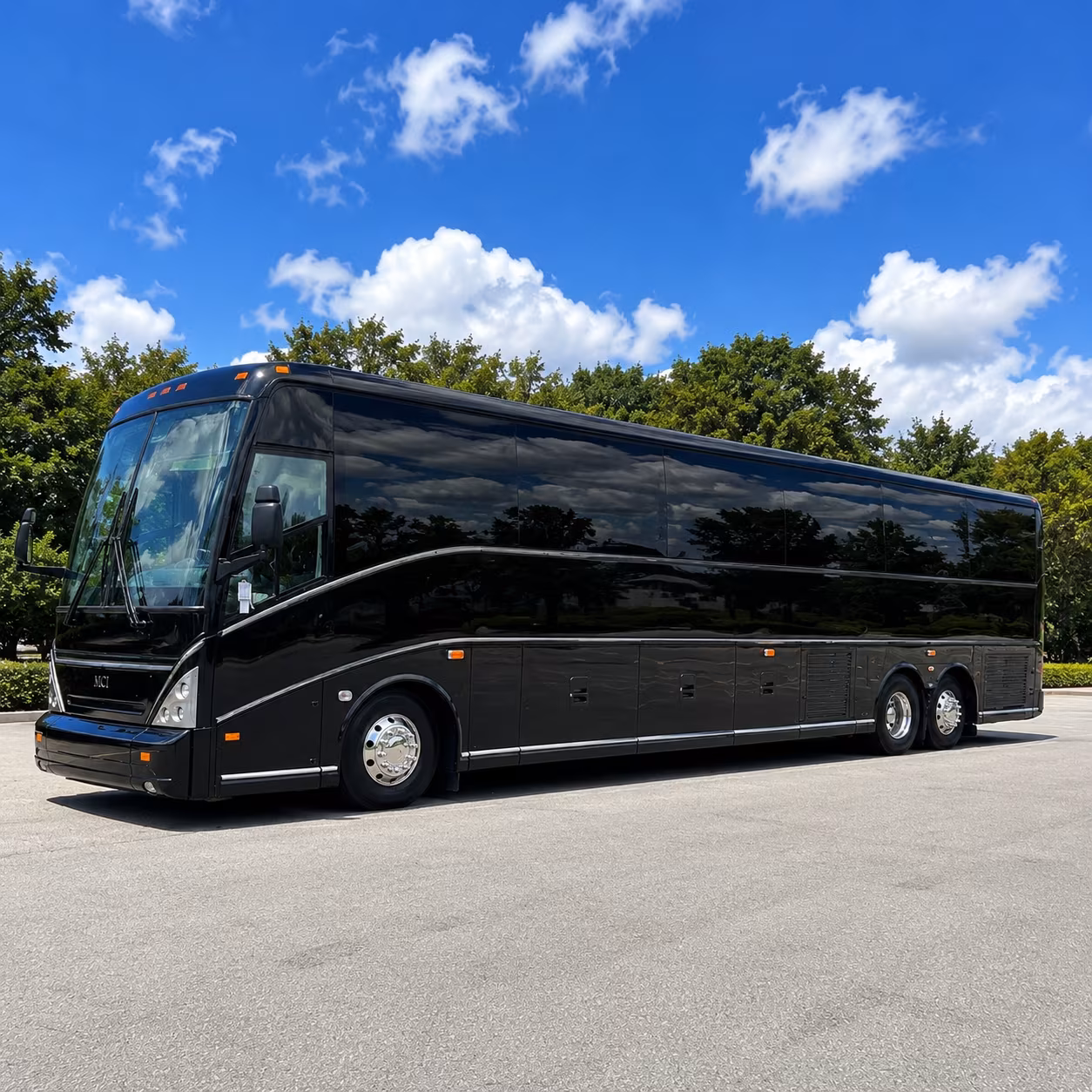 student athlete band and academic competition charter buses
